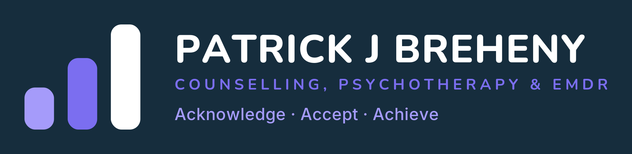 Patrick J Breheny — Counselling, Psychotherapy and EMDR
